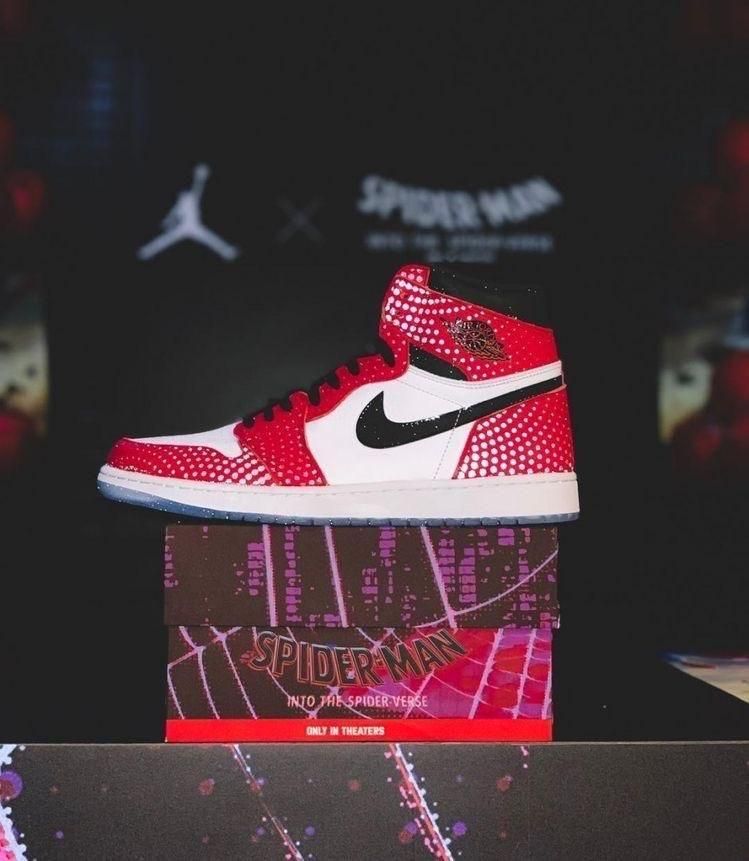 nike jordan retro 1 spiderman