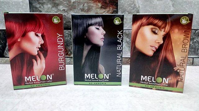 Buy Melon Herbal Based Hair Color Natural Black Natural Brown
