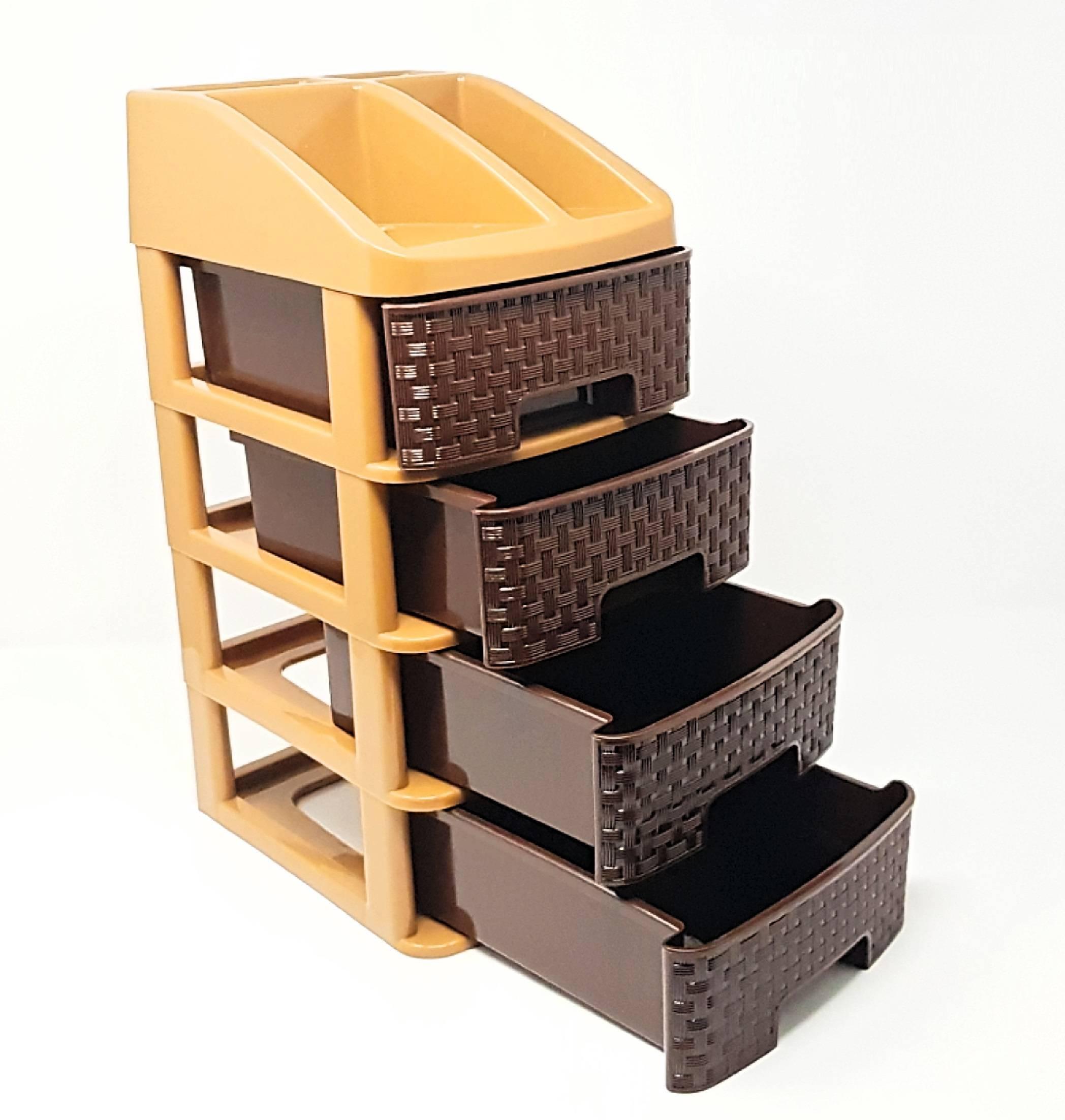 Buy Drawers Multipurpose 4 Tier Plastic Drawers Code C803230