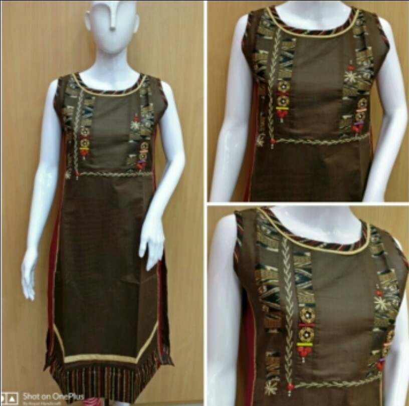 straight kurti party wear