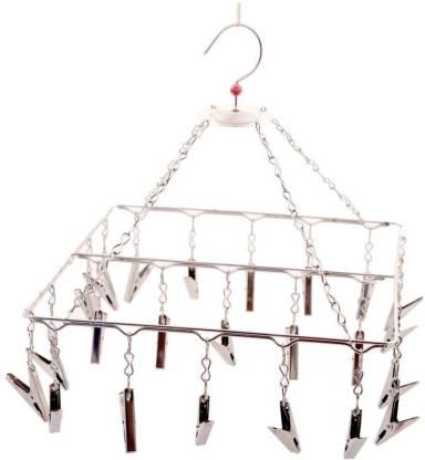 Buy Cloths Hanger 25 Clips Ceiling Cloth Dryer Stand Code