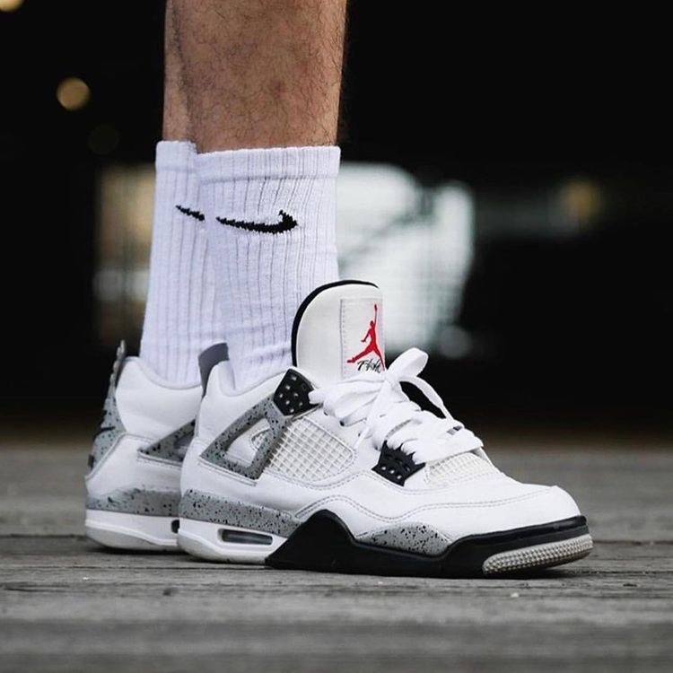 jordan retro 4 white cement