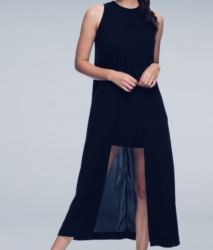 up down one piece dress