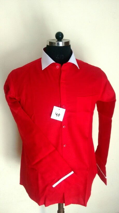 red party wear shirt